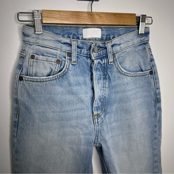 BOYISH Light Wash Billy Straight Jeans - Picture 3 of 9